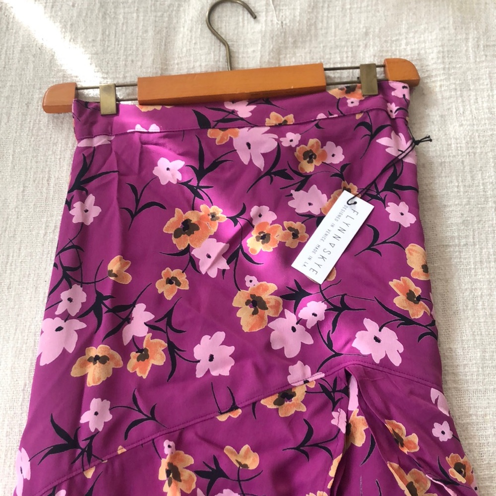 Flynn skye high waisted maxi skirt NWT